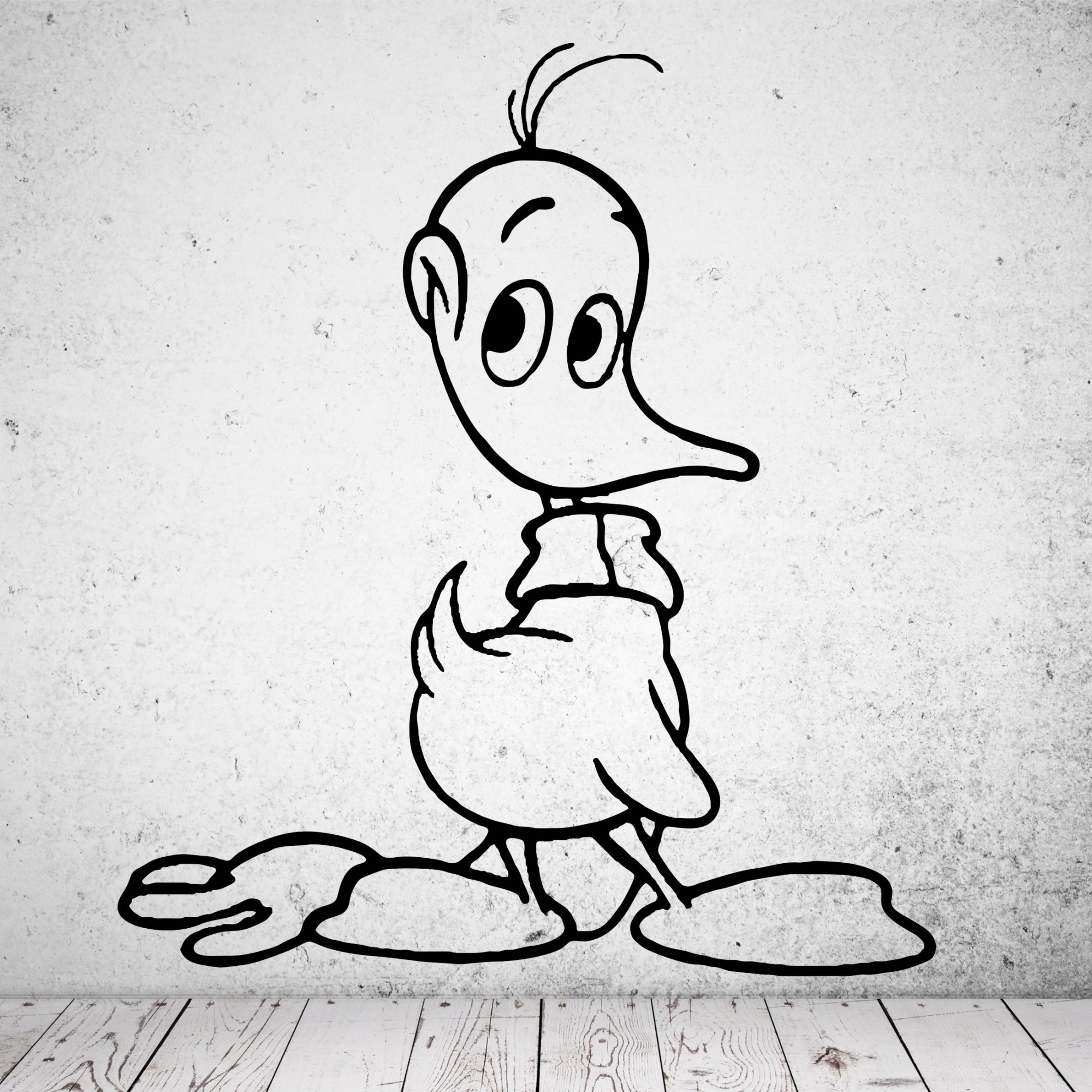 46199 Alfred Jodokus Kwak Wandsticker